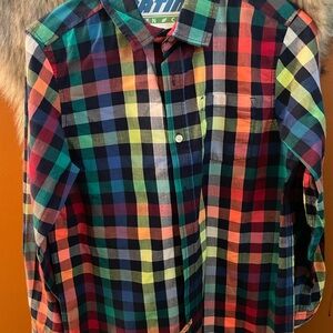 Cat & Jack Colorful Plaid Shirt